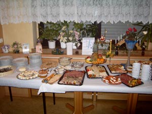 unser Buffet